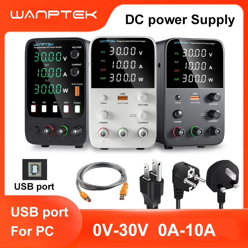 Programmable Dc Power Supply 60V 10A - 완프텍 연구실용 전원 공급 장치 30V