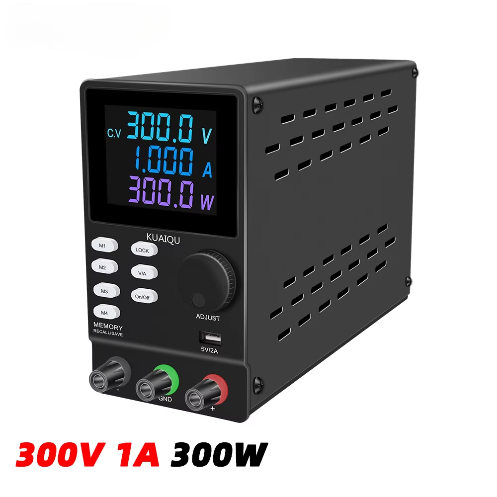 Switching Dc Power Supply 300V 1A - KUAIQU SPPS3001D 컬러 LED 디지털 디스플레이