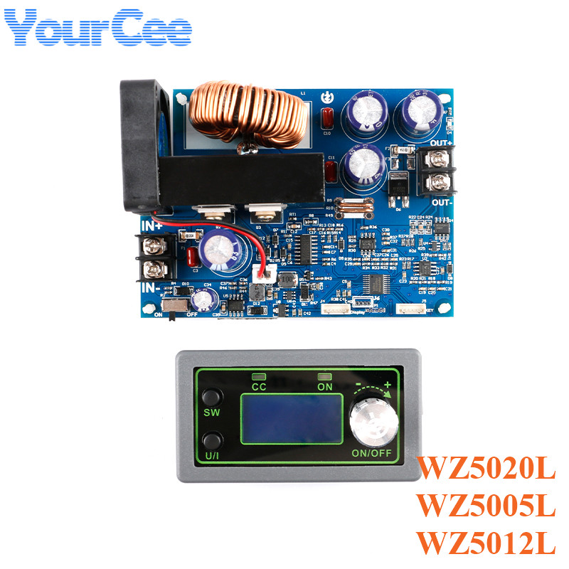 Step Down Dc Power Supply Module 1000W - 조정 가능한 CNC 스텝다운 전압계 LCD