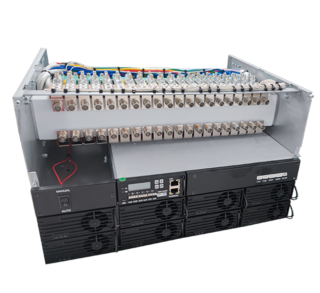 Telecom Dc Power Supply 48V 50A - 19인치 랙 마운트 불렛 브레이커 RS485