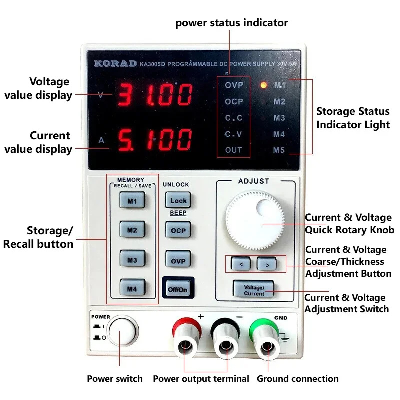 30V 60V 2A 3A 5A 10A 선형 DC 정전압 - Programmable Dc Power Supply 60V 10A 리뷰 및 가격