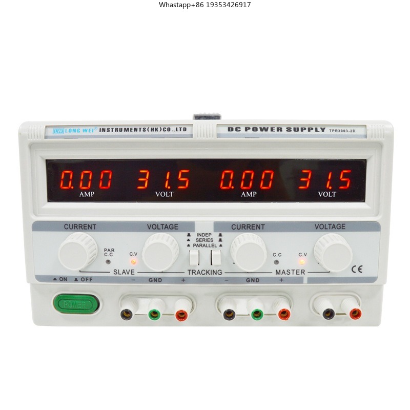 새로운 조정 가능한 선형 DC 전원 공급 장치, 30V - Dual Channel Linear Power Supply 30V 5A 리뷰 및 가격