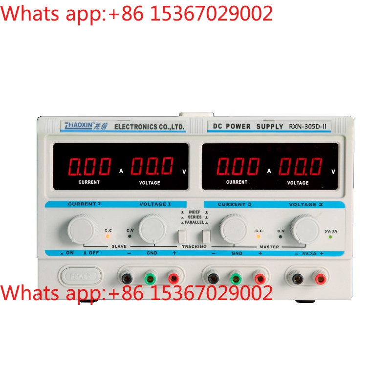 RXN-305D-II 이중 채널 선형 DC 조정 전원  - Dual Channel Linear Power Supply 30V 5A 리뷰 및 가격