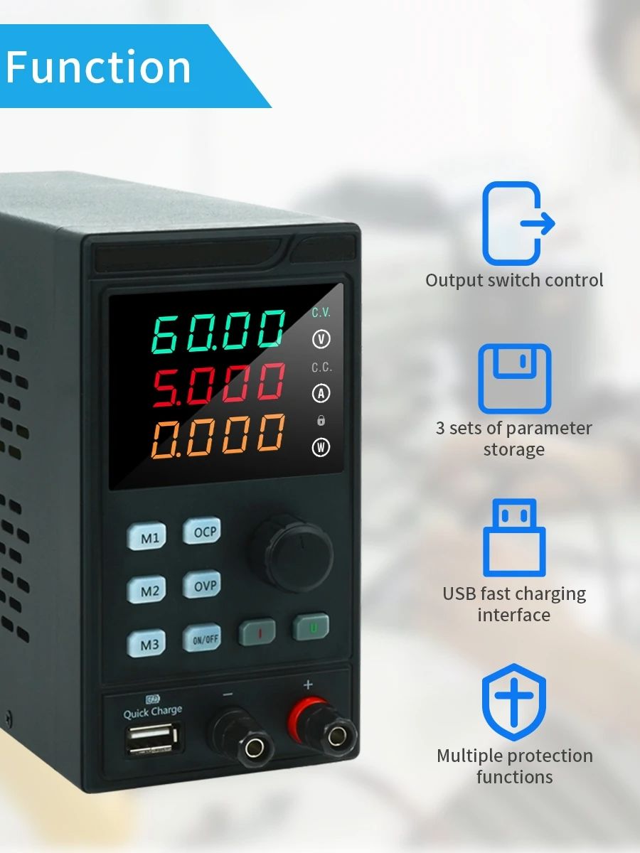 MYAMI 모바일 수리용 조정 가능한 벤치 프로그래밍  - Programmable Dc Power Supply 60V 10A 리뷰 및 가격